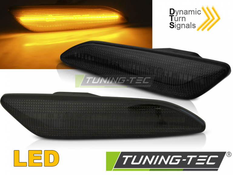 Upgrade LED Seitenblinker für Alfa Romeo 156/147 05-10 / Fiat Tipo ab 2015 Schwarz dynamisch